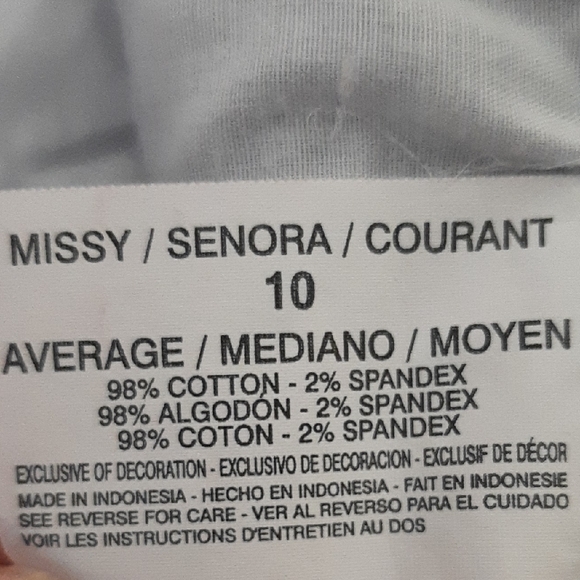 Gloria Vanderbilt Women's Size 10 High Rise Blue Denim Jeans - Picture 7 of 10